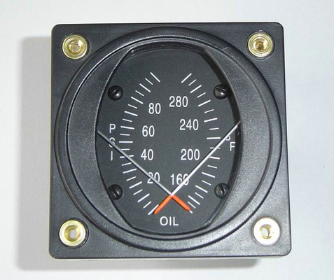 2 ", 2 1/4" Dual olio combinare aerei manometro e Tempture misuratori PT2-10P30F